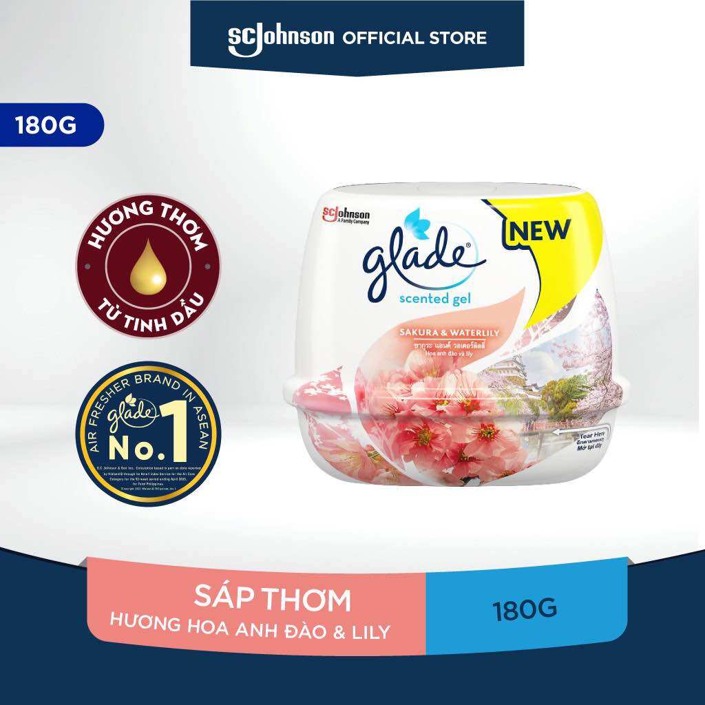 Sáp thơm phòng Glade nhập khẩu Thái Lan