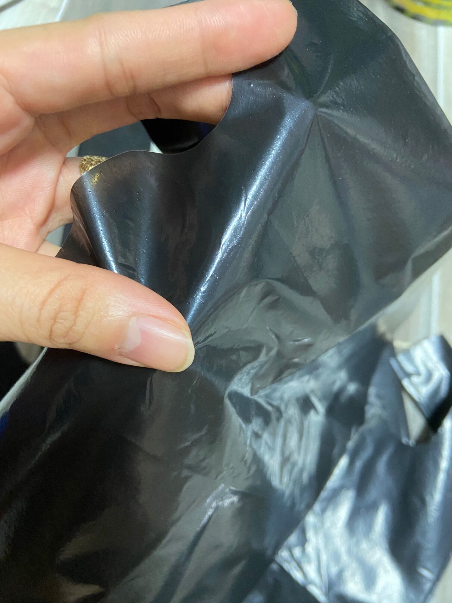 500gr túi nilong đen bóng dai side 5kg