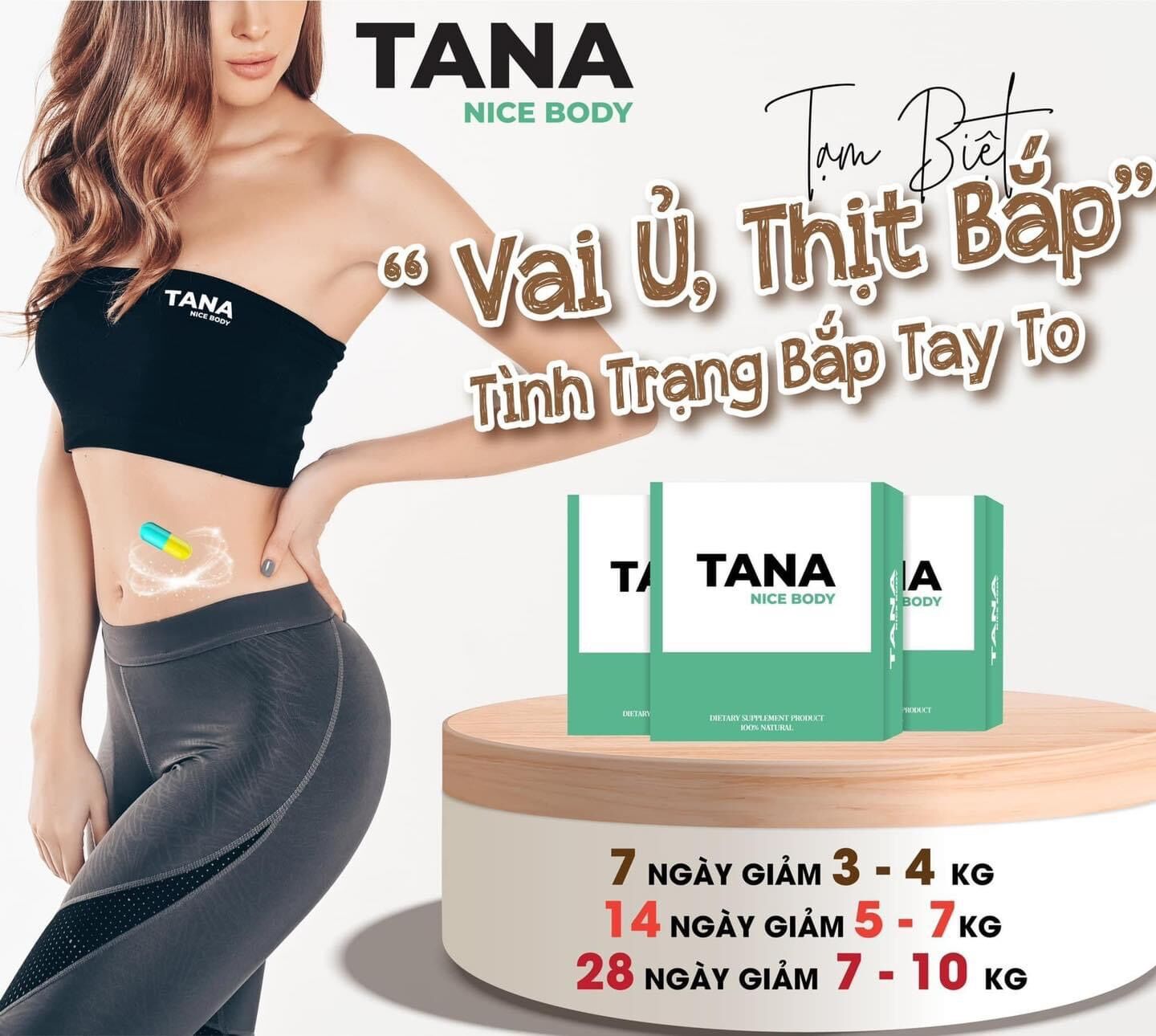 Giảm cân cấp tốc Tana Nice Body 16 siêu mạnh