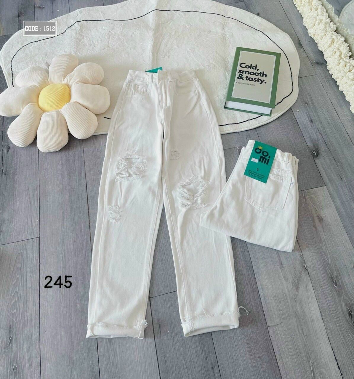 Quần baggyy jean rách hàng đep chuẩn shop
