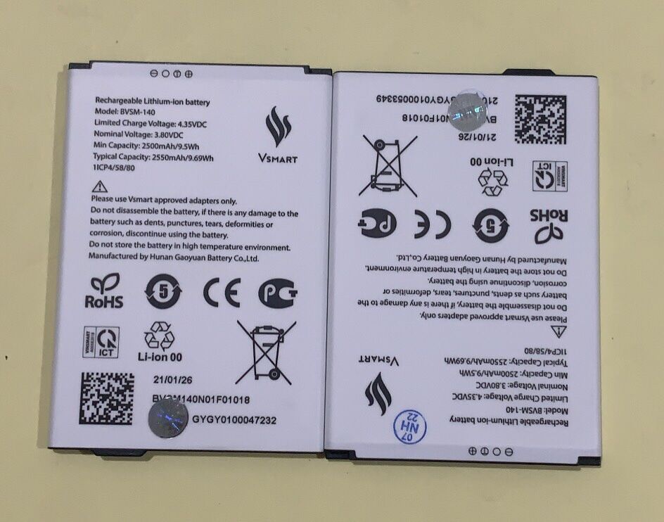 pin điện thoại Vsmart Bee live ( BVSM_140) zin new