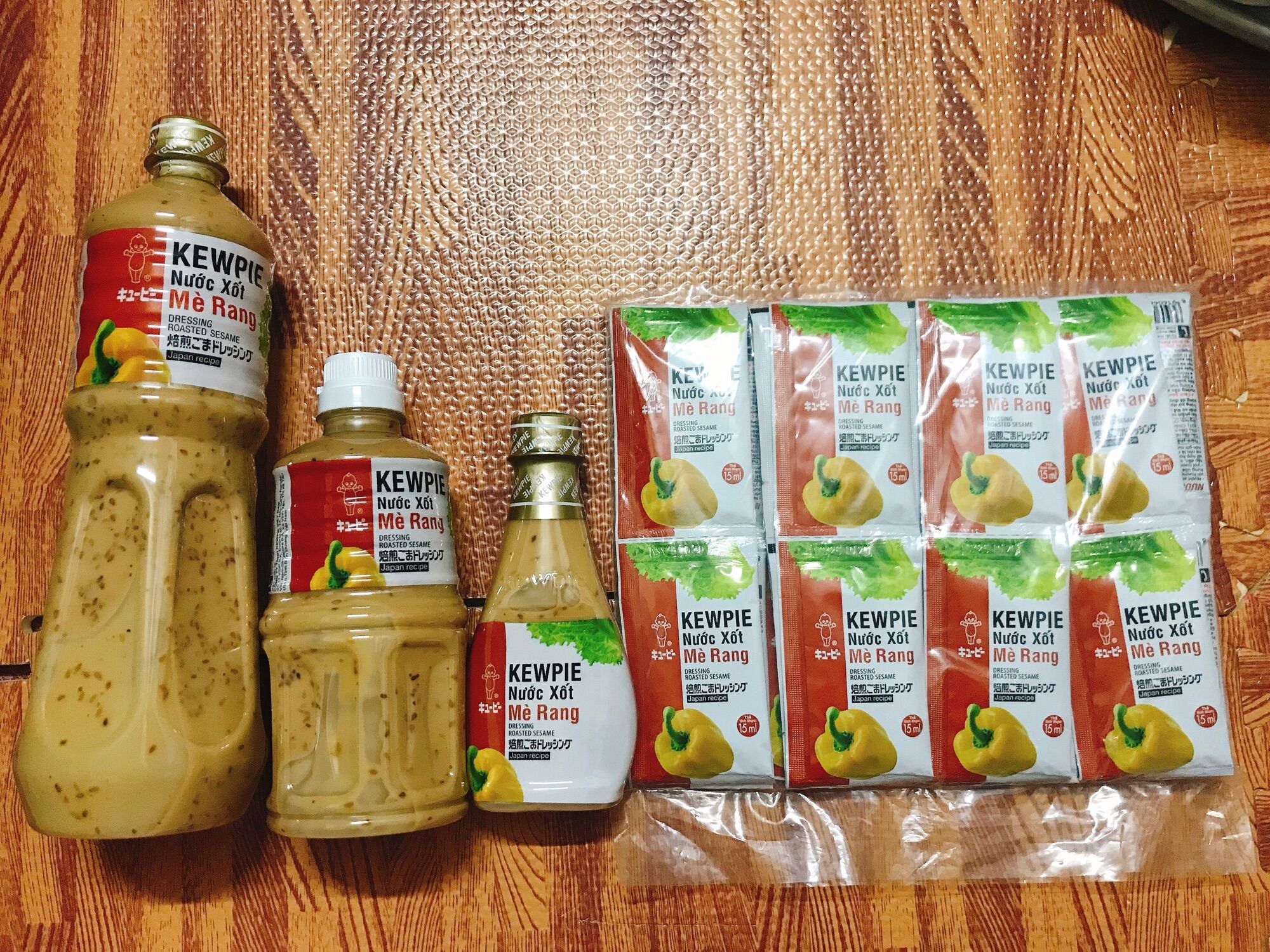 NƯỚC XỐT MÈ RANG KEWPIE 500ml