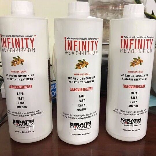 Keratin Complex phục hồi tóc hư nát ( không cay ) Infinity Revolution 1000ml