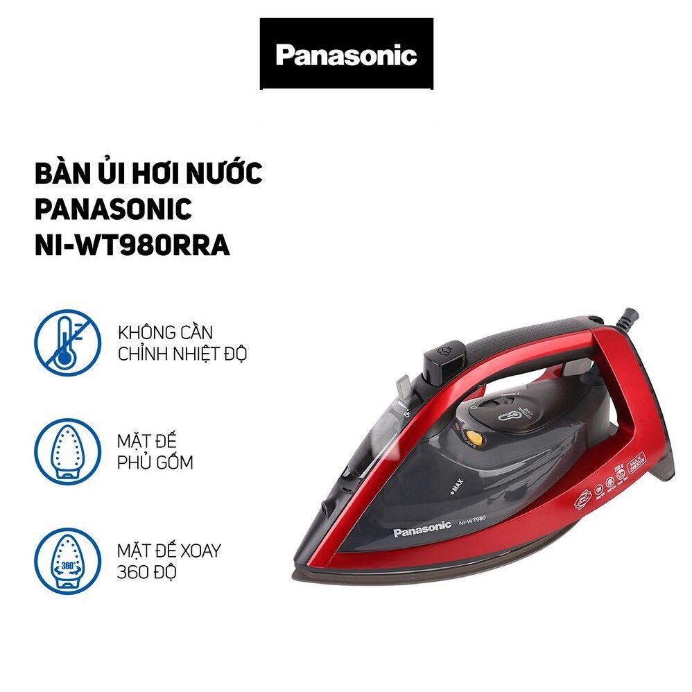 Bàn ủi hơi nước Panasonic NI-WT980RRA 2800W - Hàng chính hãng