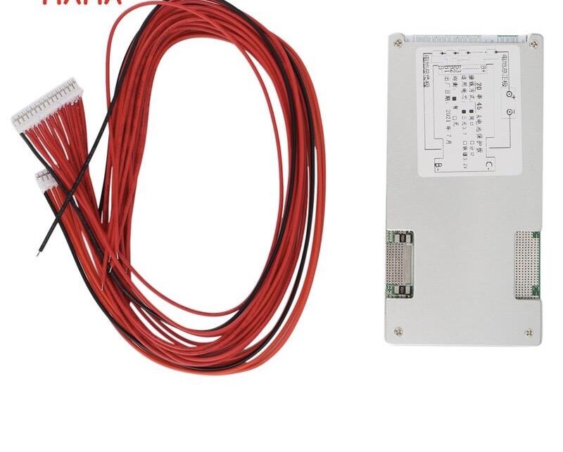 BMS mạch bảo vệ 20s 72v 45A pin 3,7v