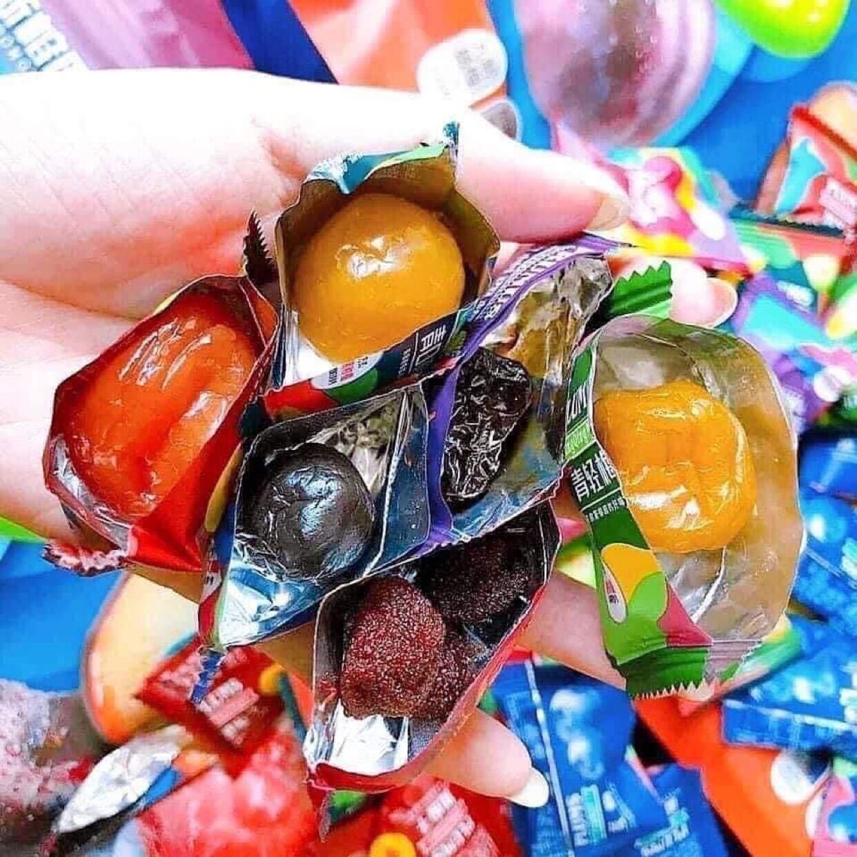 ô mai xí muội mix vị