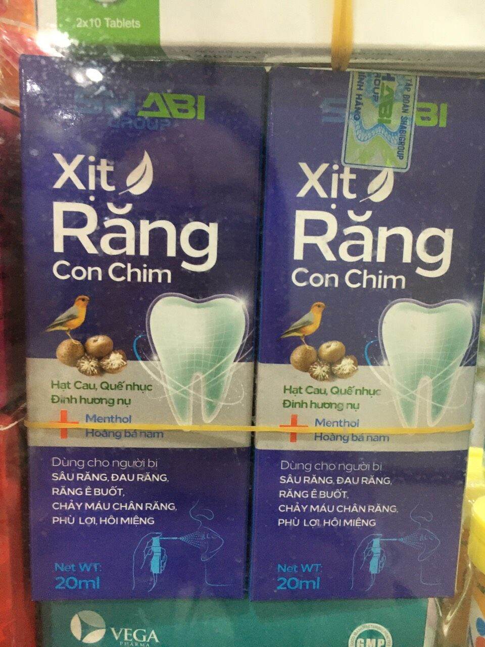 Xịt Răng con chim