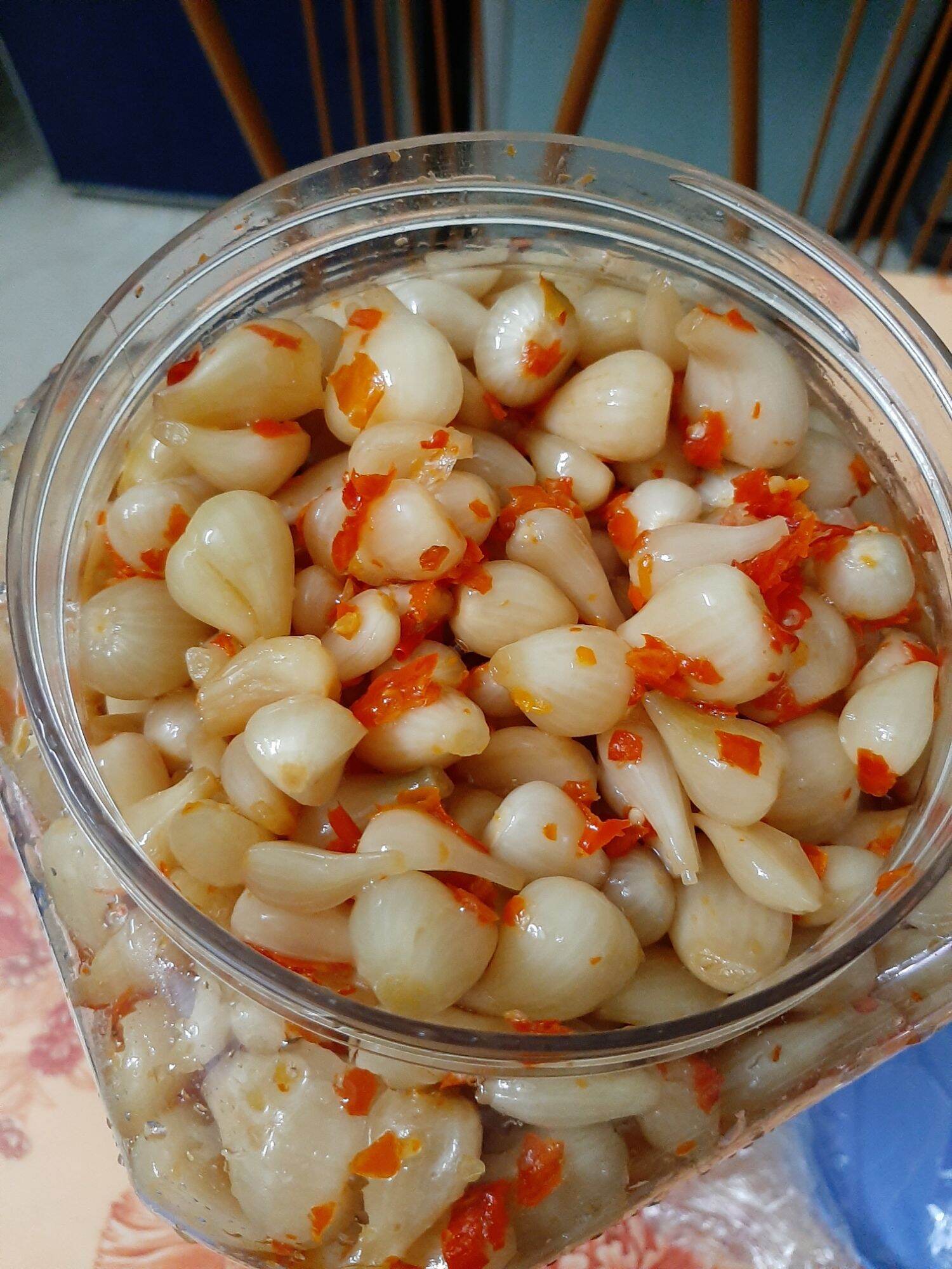 CỦ KIỆU MUỐI CHUA NGỌT NHÀ LÀM ( HỘP 600G)