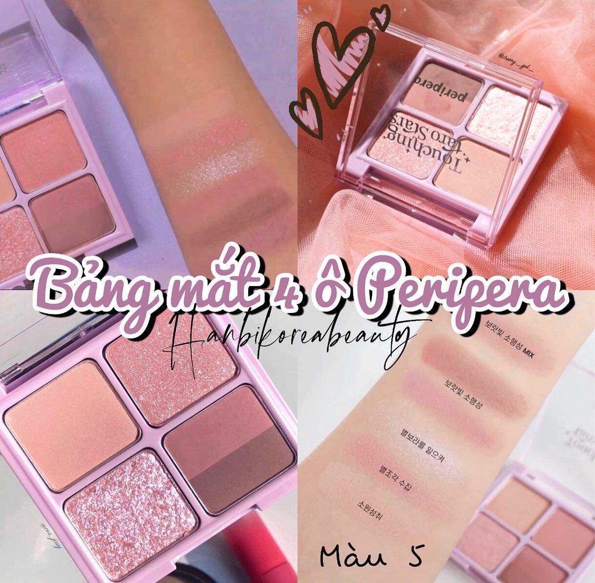 BẢNG MẮT 4Ô PERIPERA
