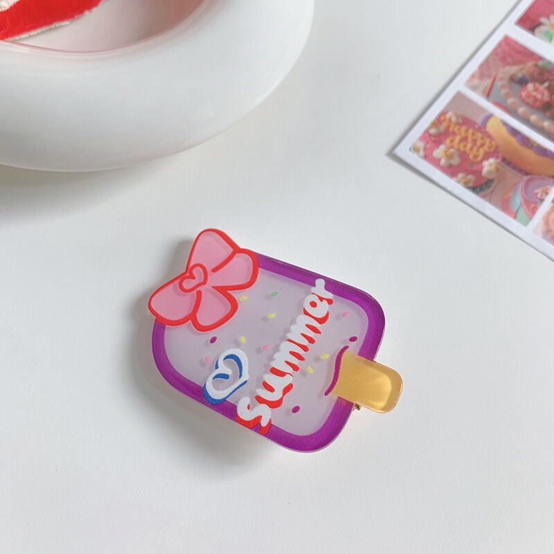 Kẹp tóc hình cây kem