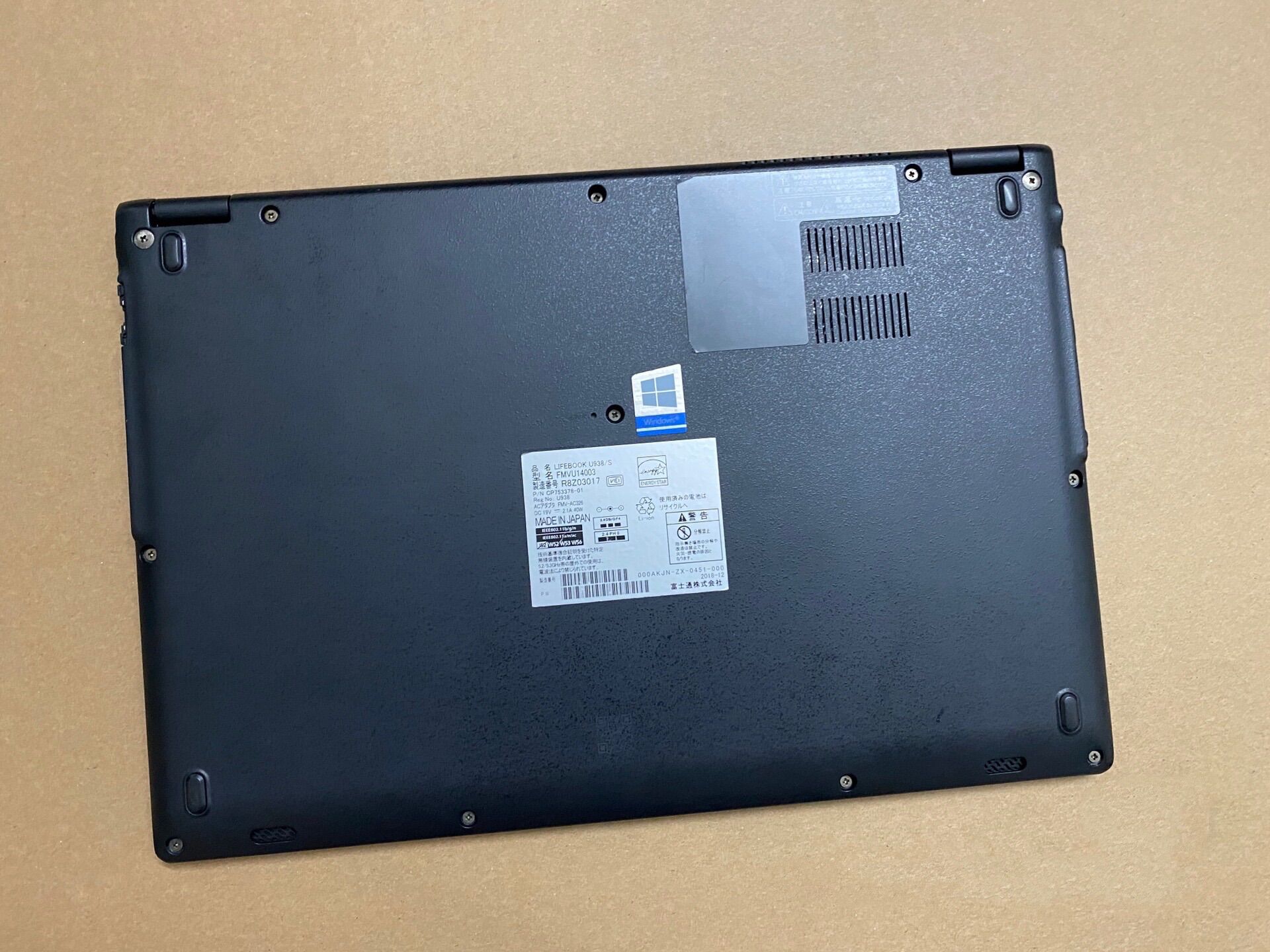 Laptop Fujitsu Lifebook U938/S core i5-8250U 8gb ram 256gb SSD