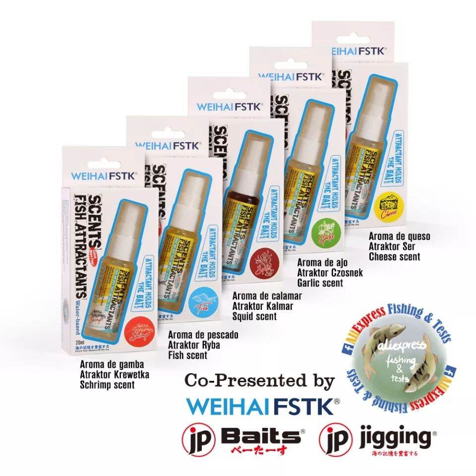 Mùi tự nhiên dụ cá FISH ATTRACTANT 20ml
