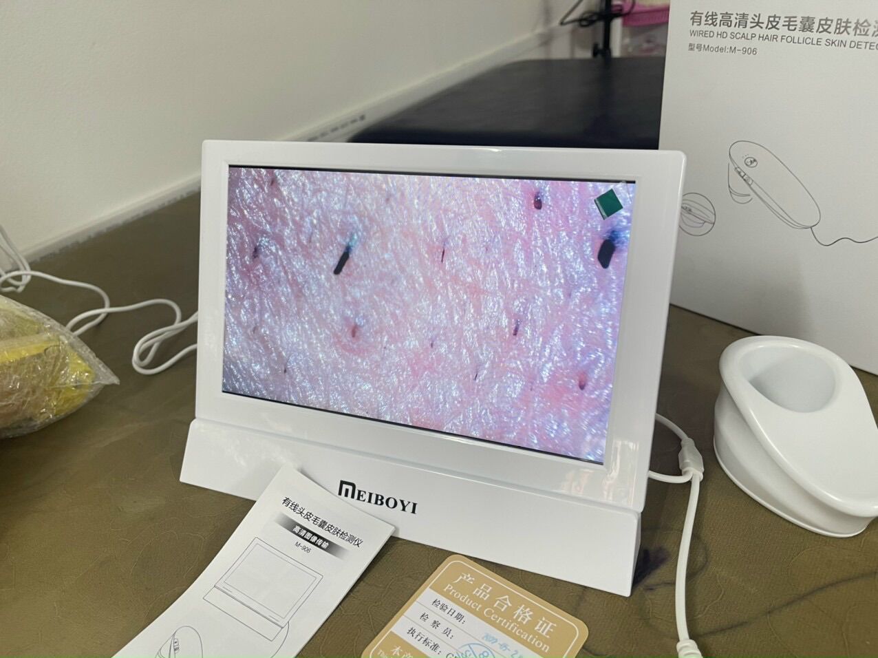 Máy soi da MEIBOYI 11inch 3 tầng soi