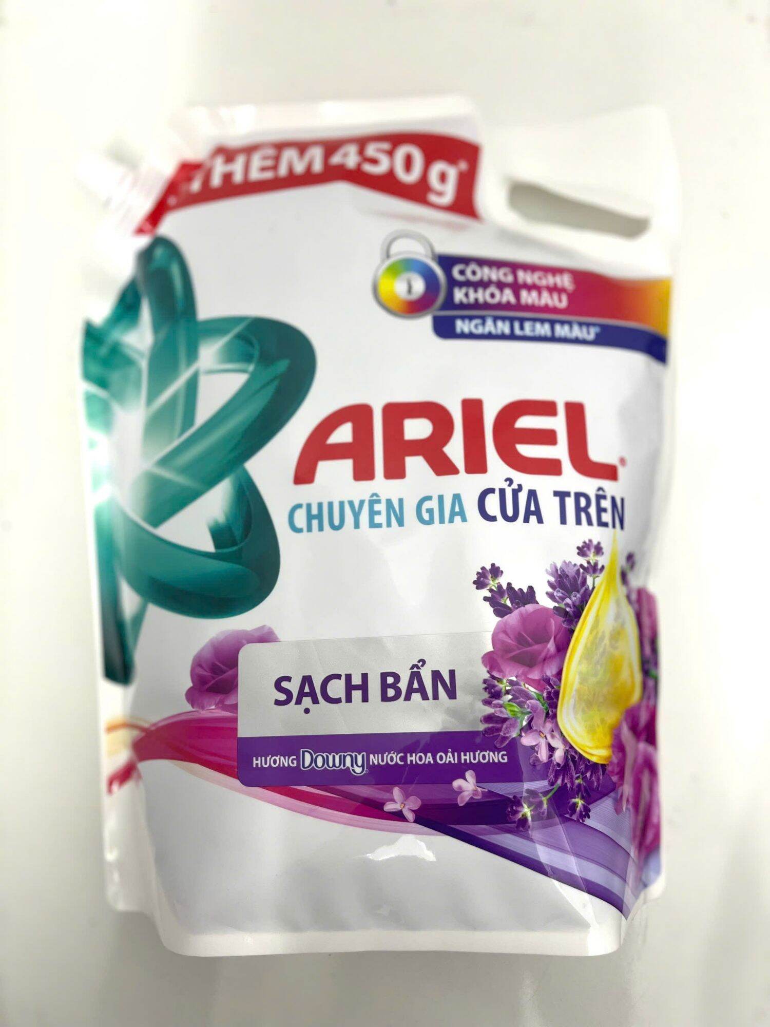 NƯỚC GIẶT ARIEL CỬA TRÊN HƯƠNG NƯỚC HOA OẢI HƯƠNG