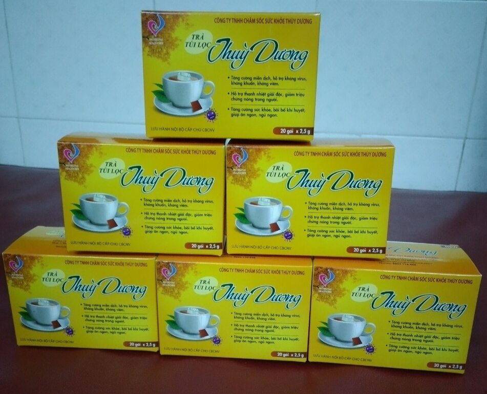 Trà túi lọc Xuyên Tâm Liên Cao Cấp.