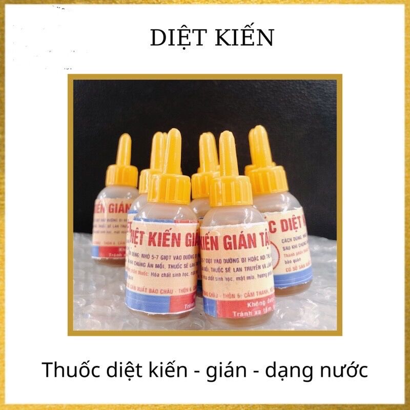 Thuốc diệt kiến gián dạng mật mía