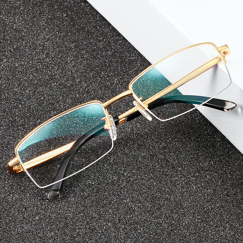 [RIGO | Titanium Lightweight Men's Business Bifocal Glasses Gold Square Frames,RIGO | Titanium Lightweight Men's Business Bifocal Glasses Gold Square Frames,] Giá 919,000 Đồng*Miễn phí vận chuyển