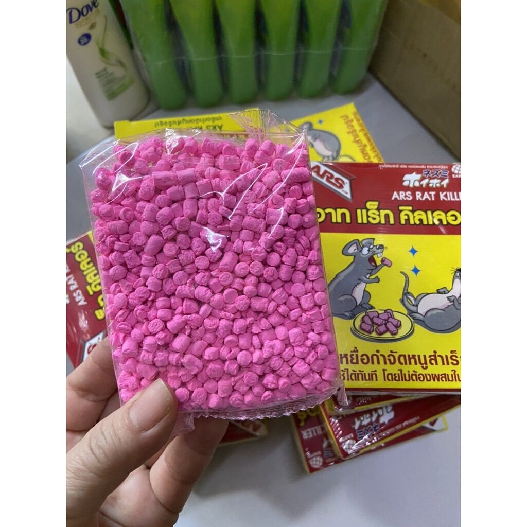 Thuốc diệt chuột, kẹo diệt chuột Thái Lan ARS RAT KILLER 80g