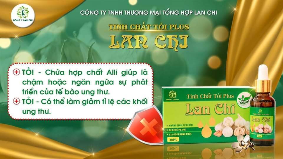 TINH CHẤT TỎI PLUS  LAN CHI