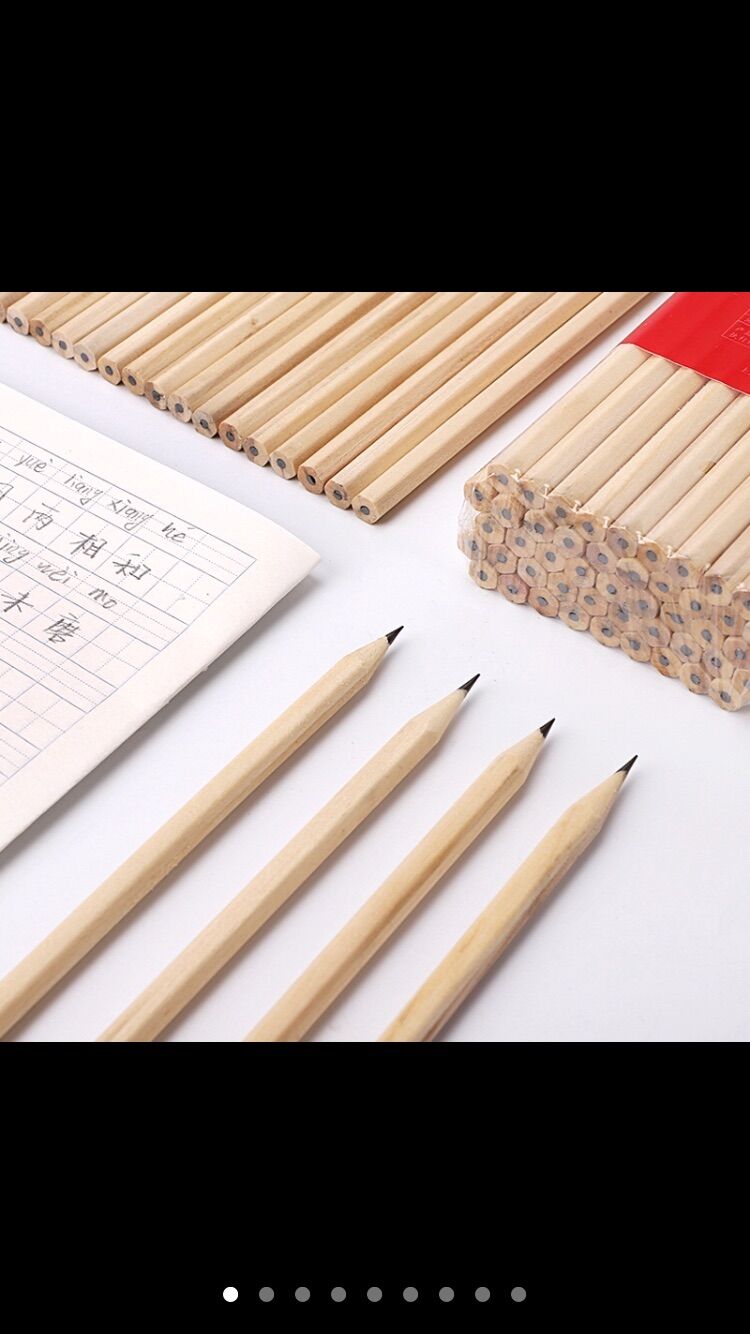 Bút chì gỗ HB hình lục giác dành cho học sinh