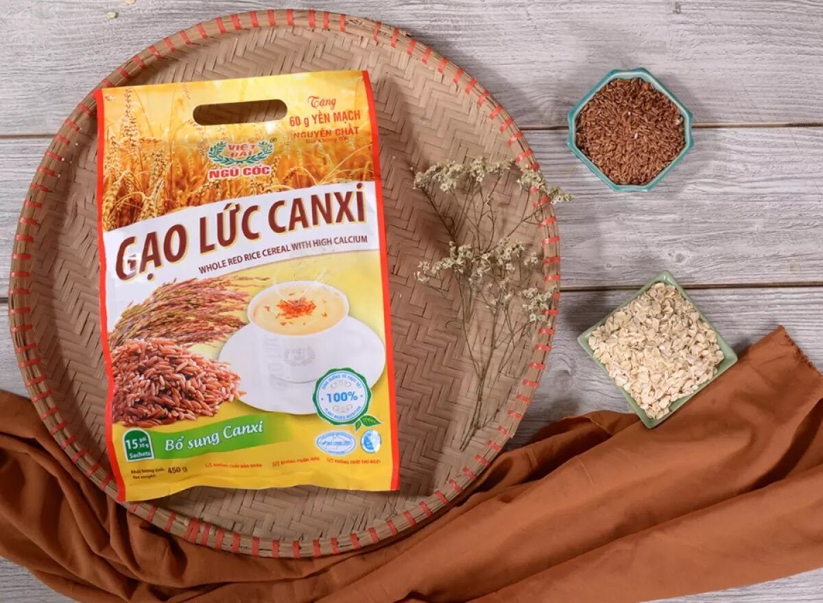 Ngũ cốc gạo lức canxi việt đài 600g