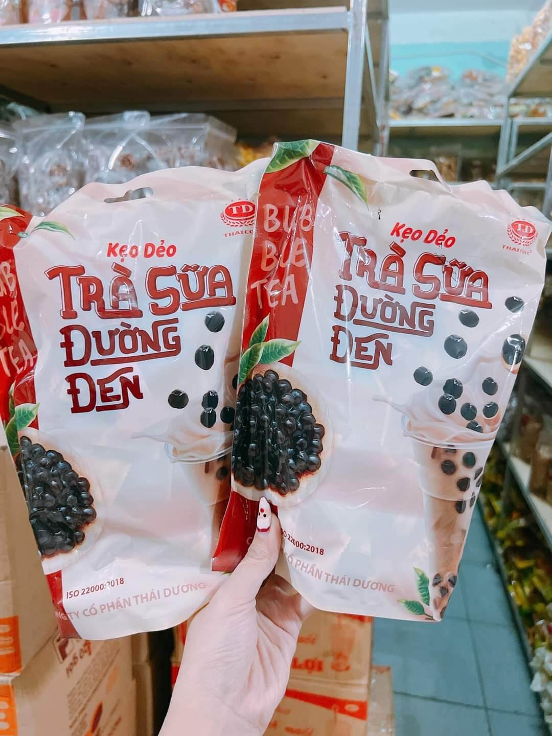KẸO DẺO TRÀ SỮA TRÂN CHÂU ĐƯỜNG ĐEN