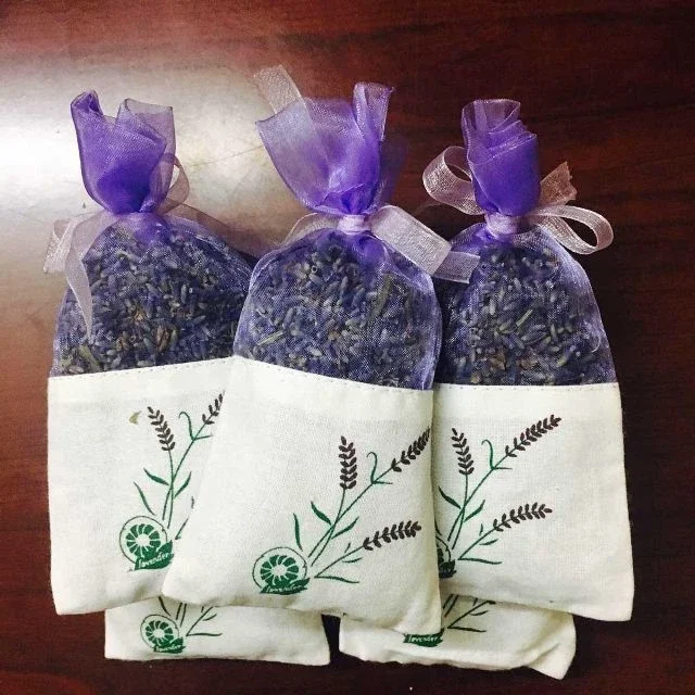 Túi thơm hoa khô Lavender - Túi Thơm Hoa Oải Hương Lavender