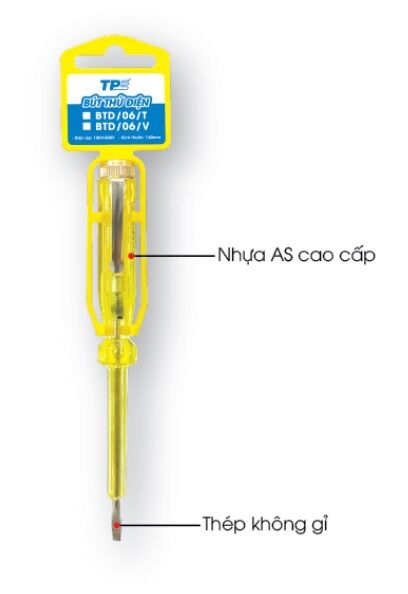 BÚT THỬ ĐIỆN TRẮNG VÀNG TPE
