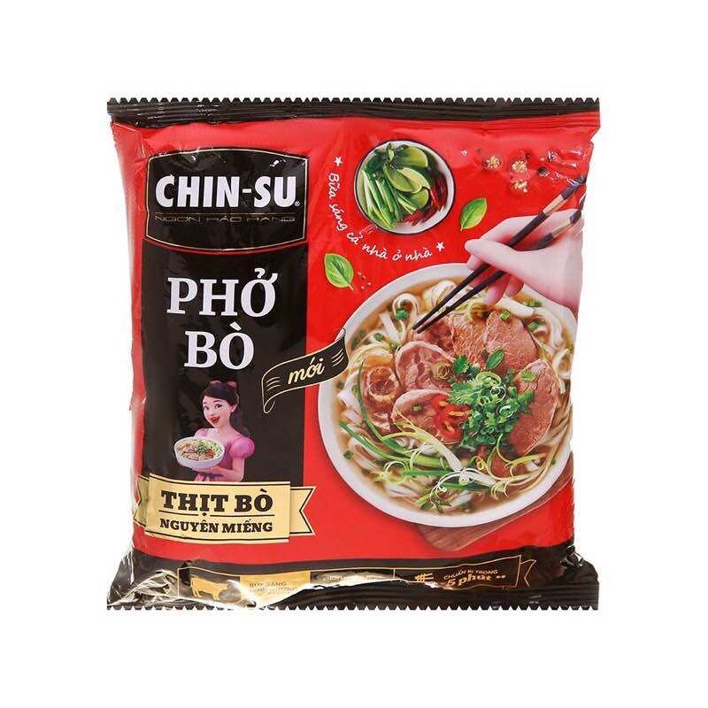 Phở bò chinsu gói 132g