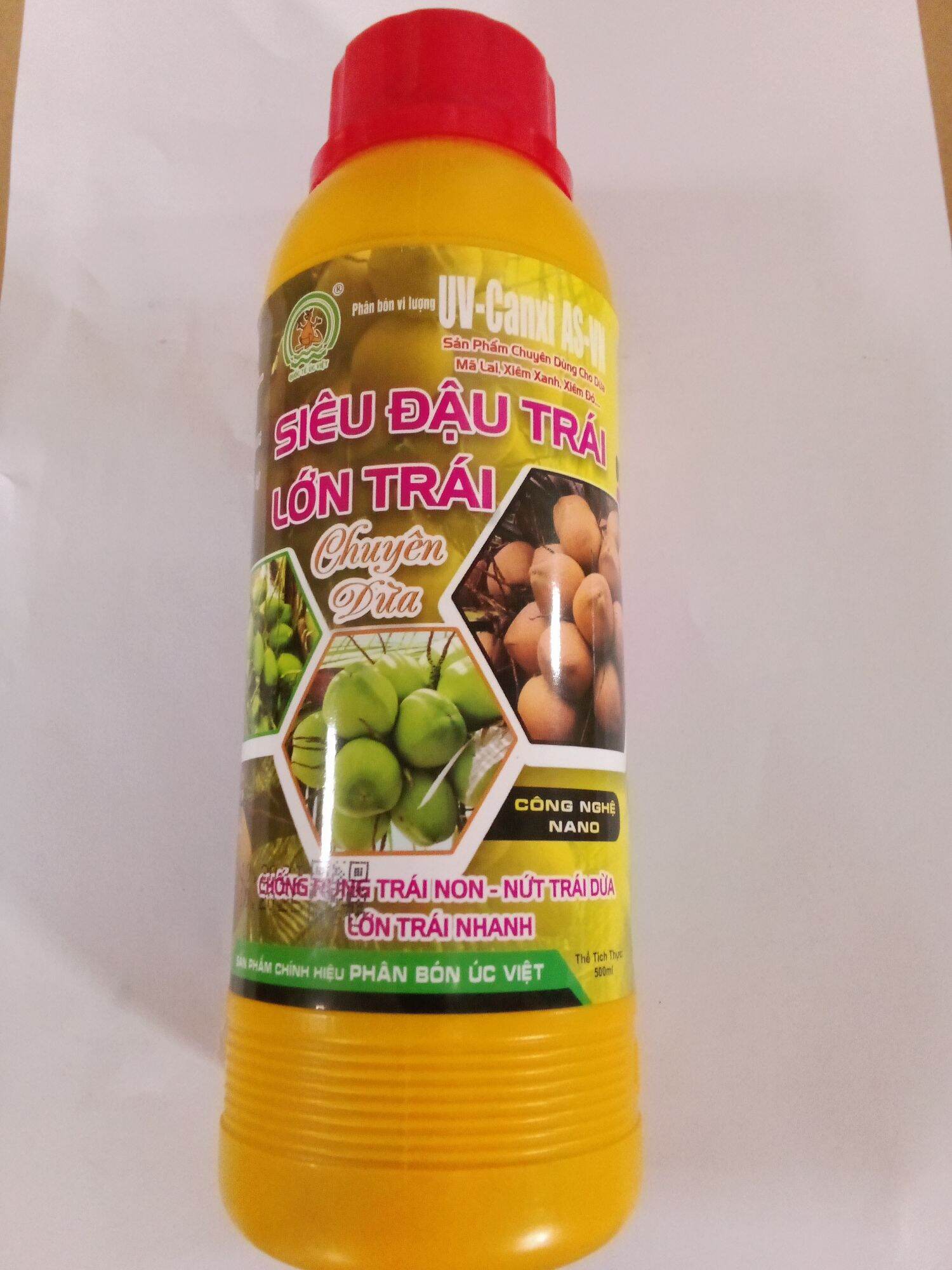 Phân bón lá siêu đậu trái lớn trái dừa