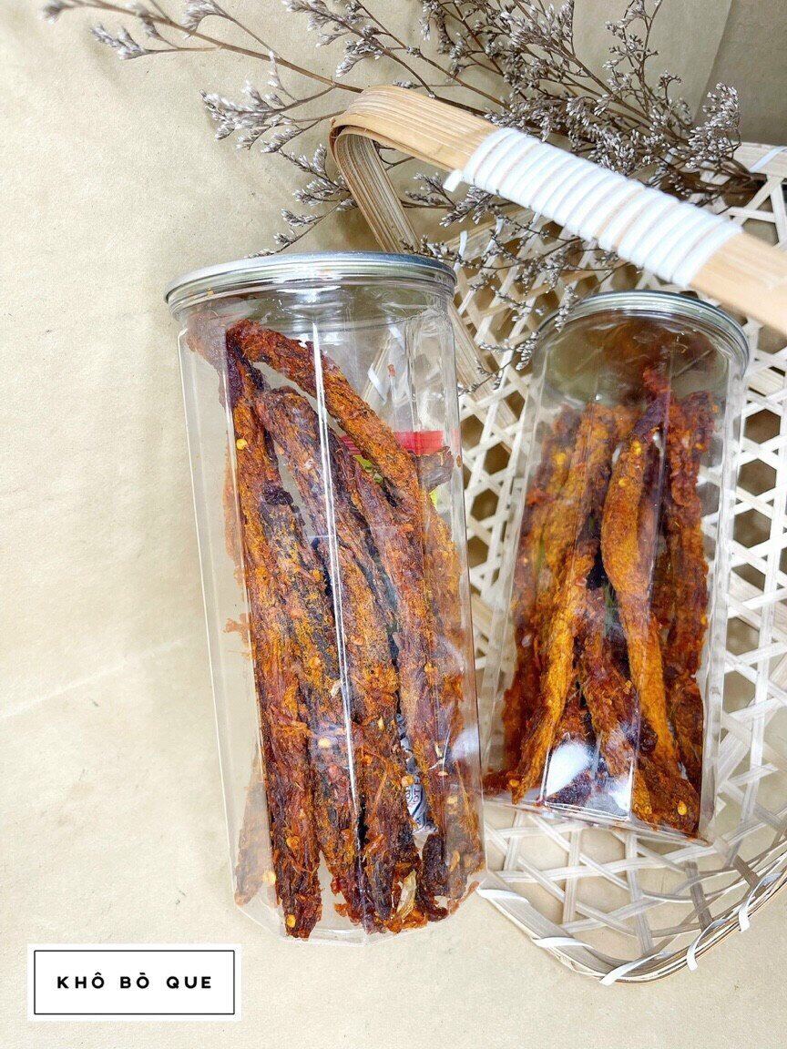 Khô bò que mềm ngon loại 1 | hũ 300g