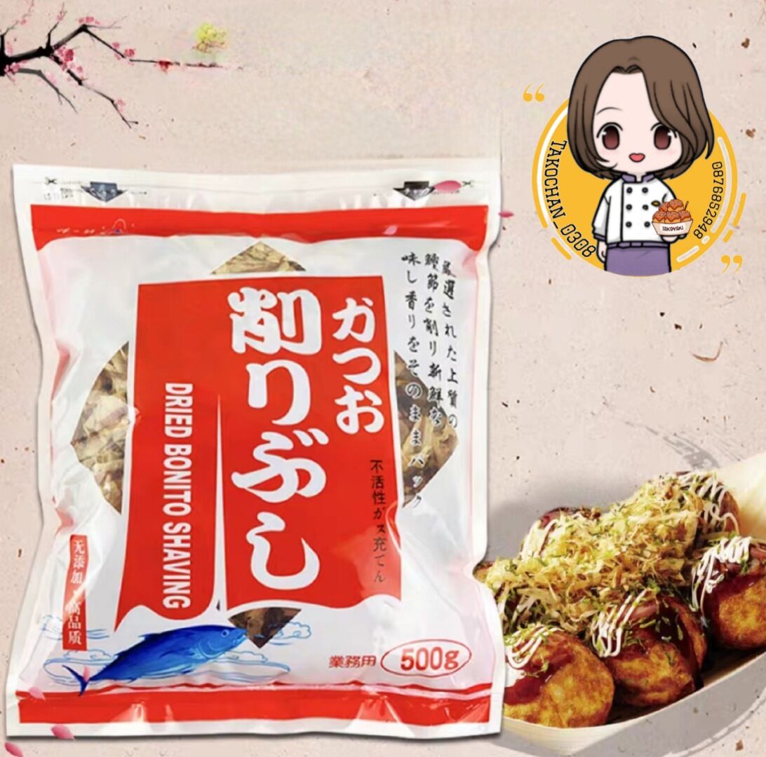 Cá ngừ bào bonito, cá bào rắc takoyaki - 500g