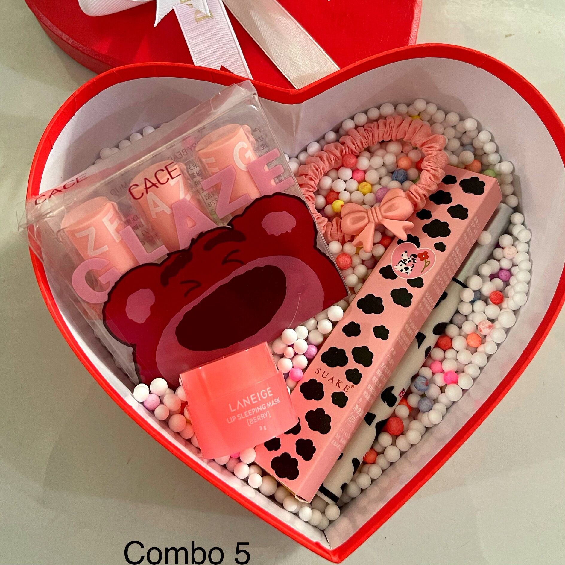 Combo quà tặng hộp tim 4 món siêu xinh