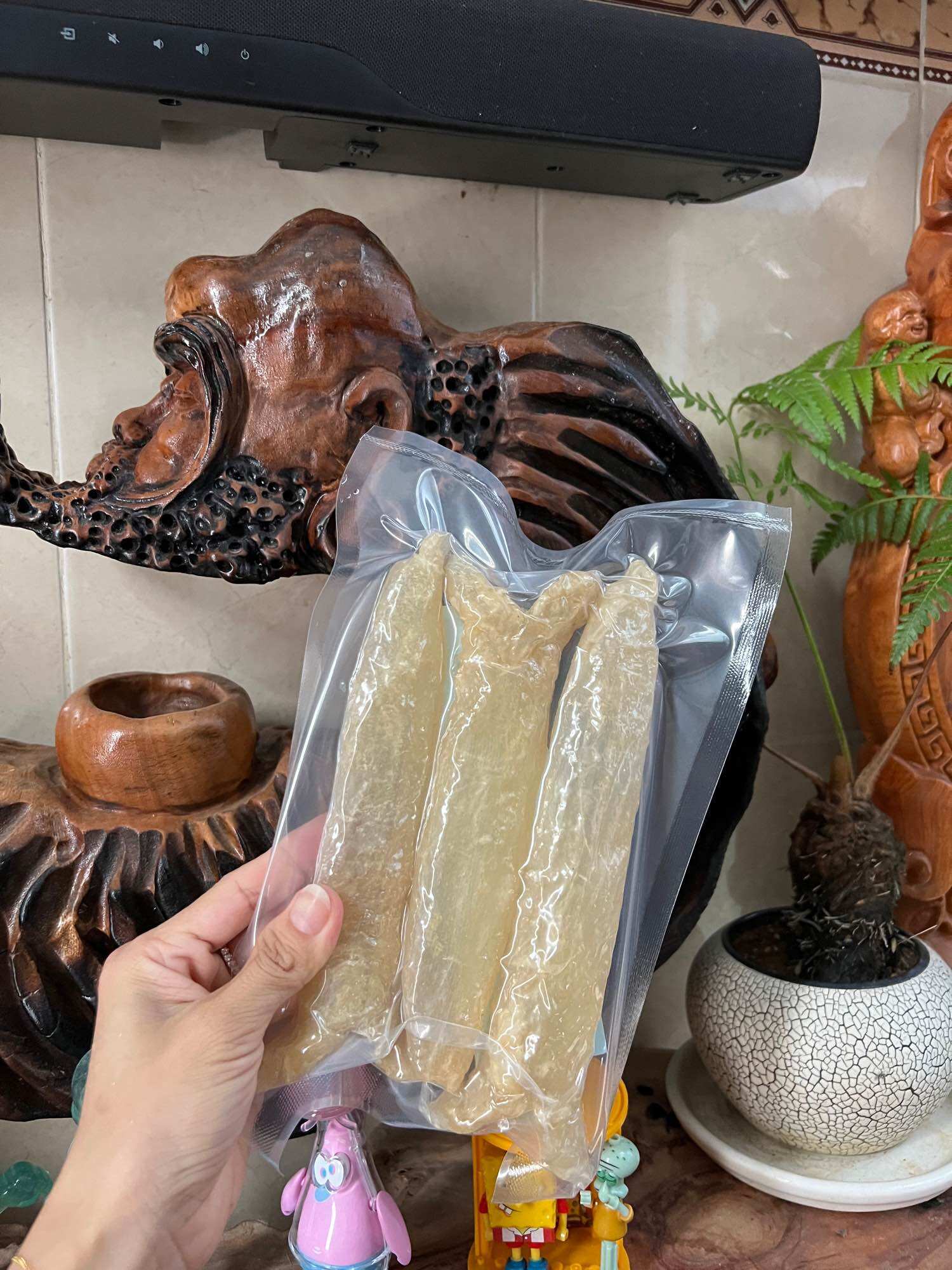 500g bong bóng cá chẽm dày