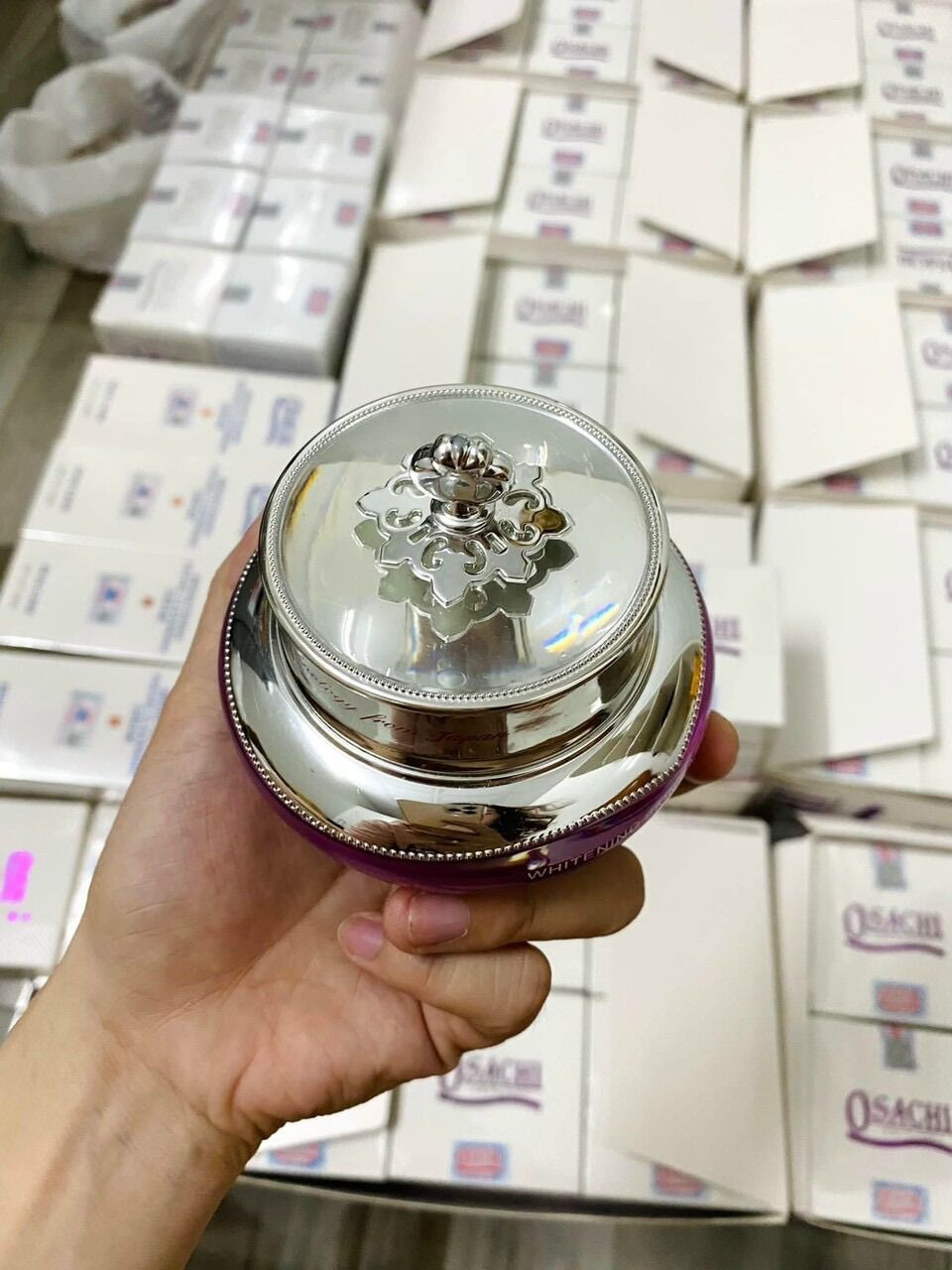 KEM DƯỠNG TRẮNG DA CAO CẤP OSACHI 9in1 (20g)