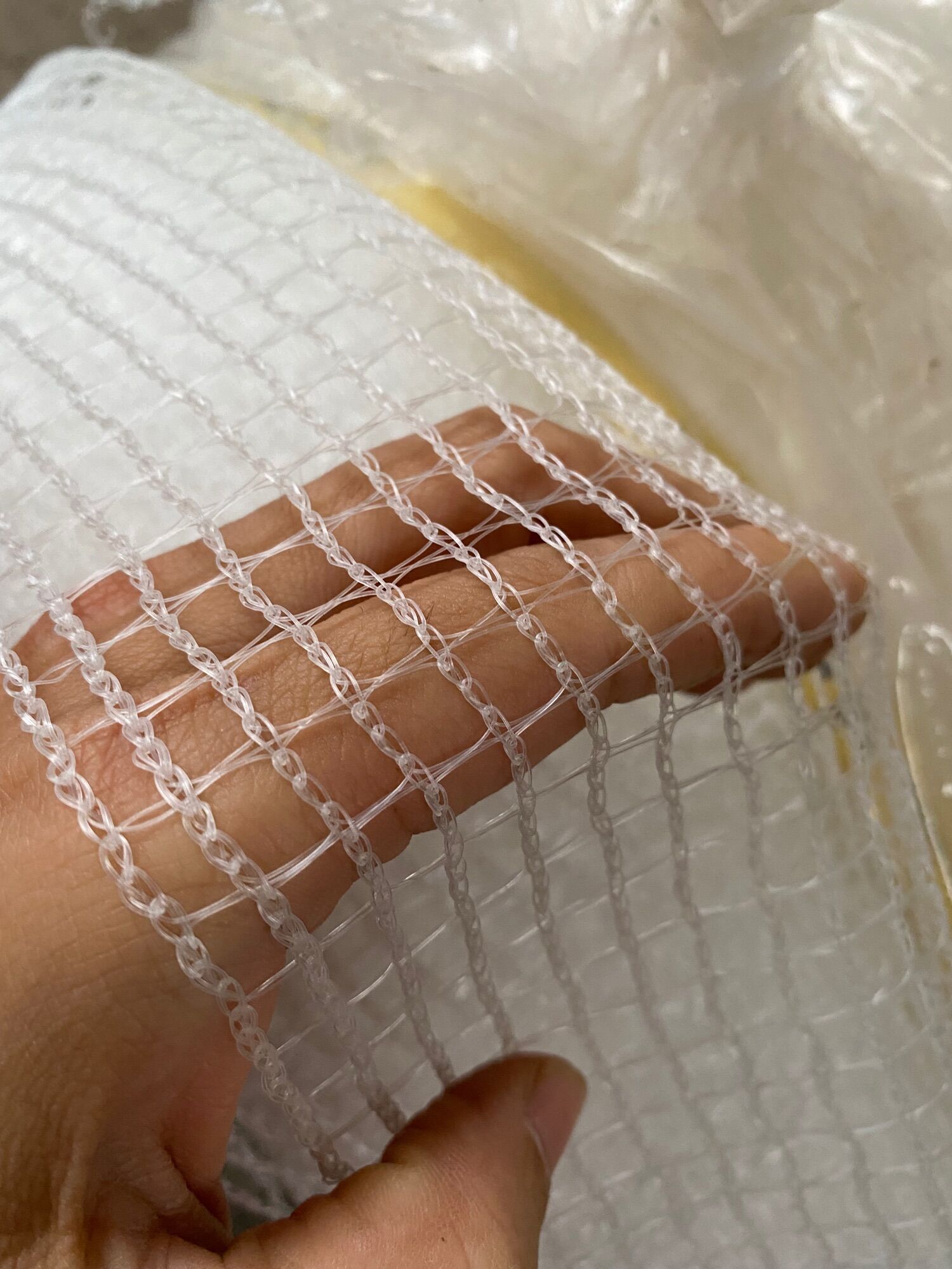 10 Mét lưới cước màu trắng khổ cao 70 phân
