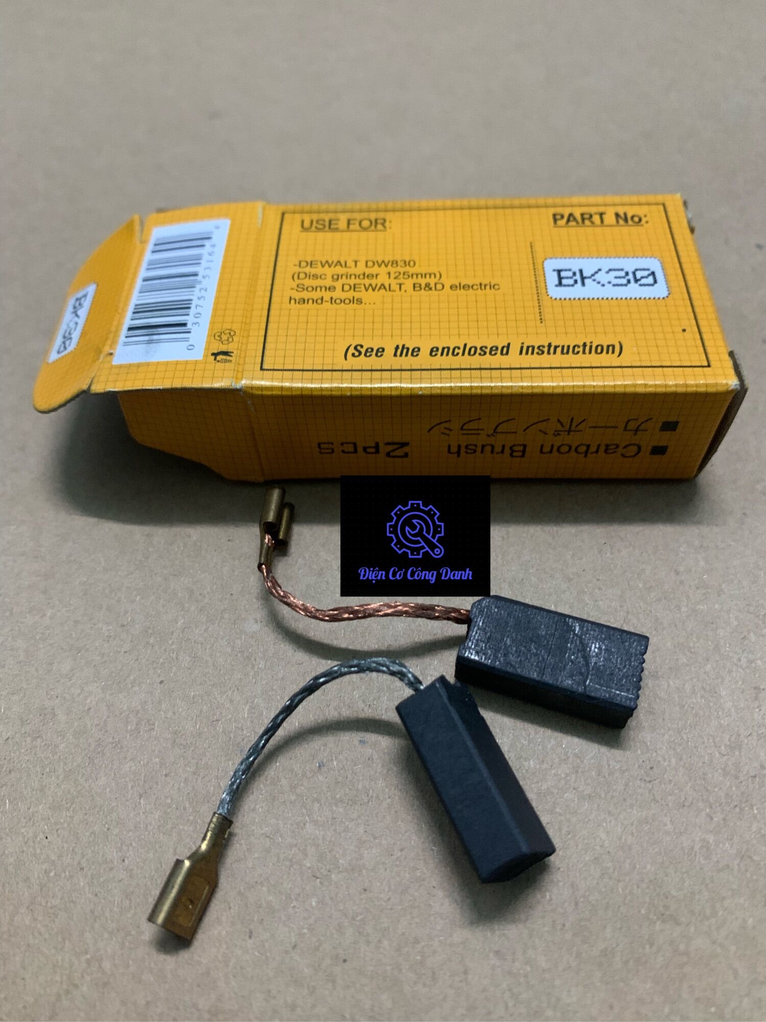 1 cặp chổi than nb bk30 chính hãng