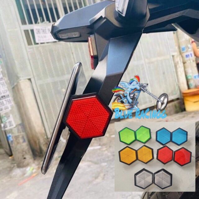 Mắt mèo phản quang lục giác 1 cặp
