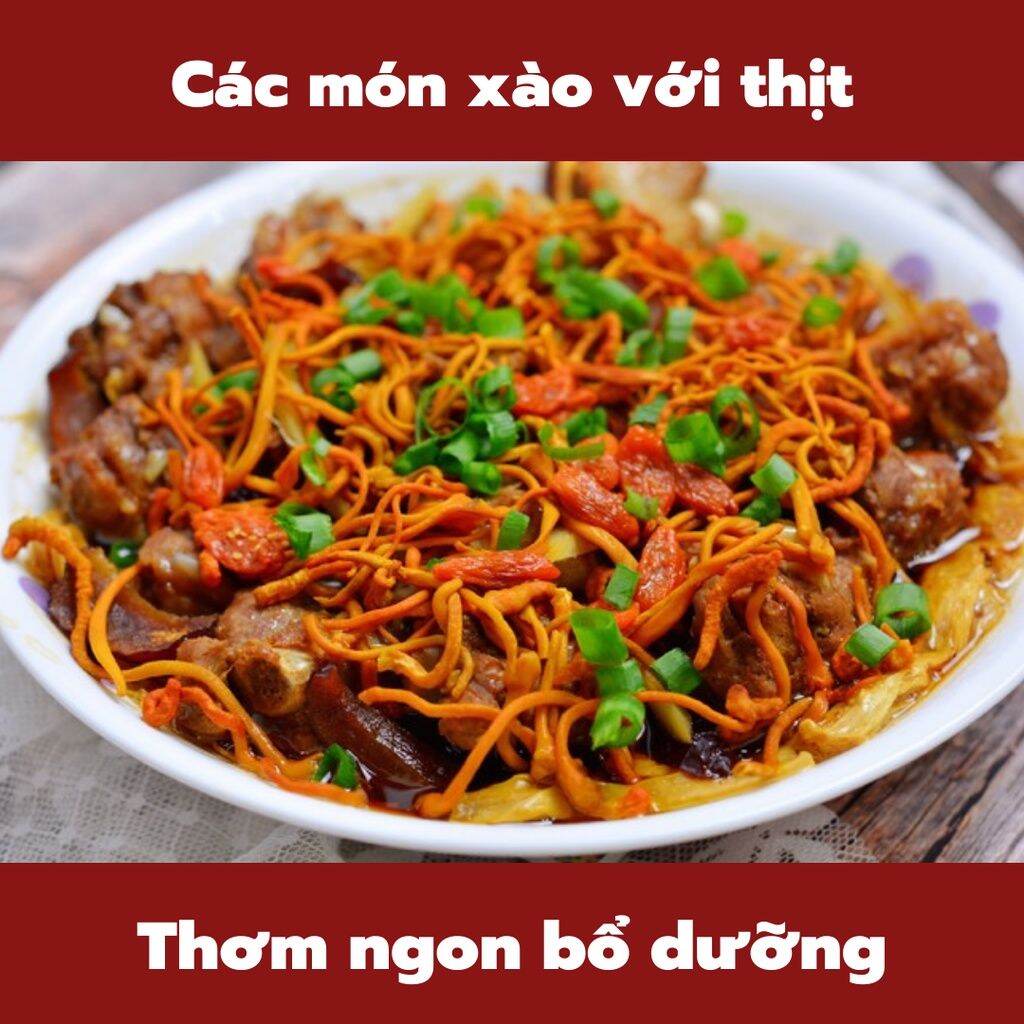 100Gr Đông Trùng Hạ Thảo Khô Loại 1
