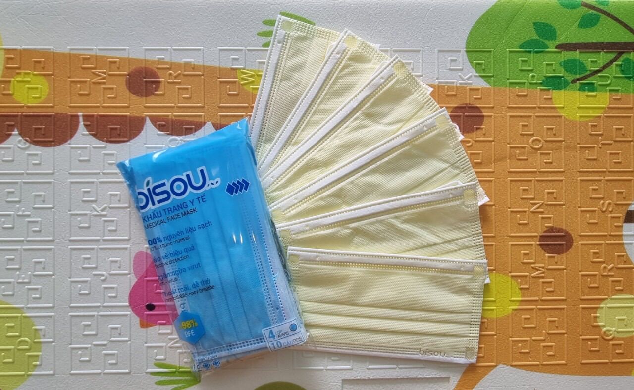 Khẩu trang y tế Bisou hộp 50 cái