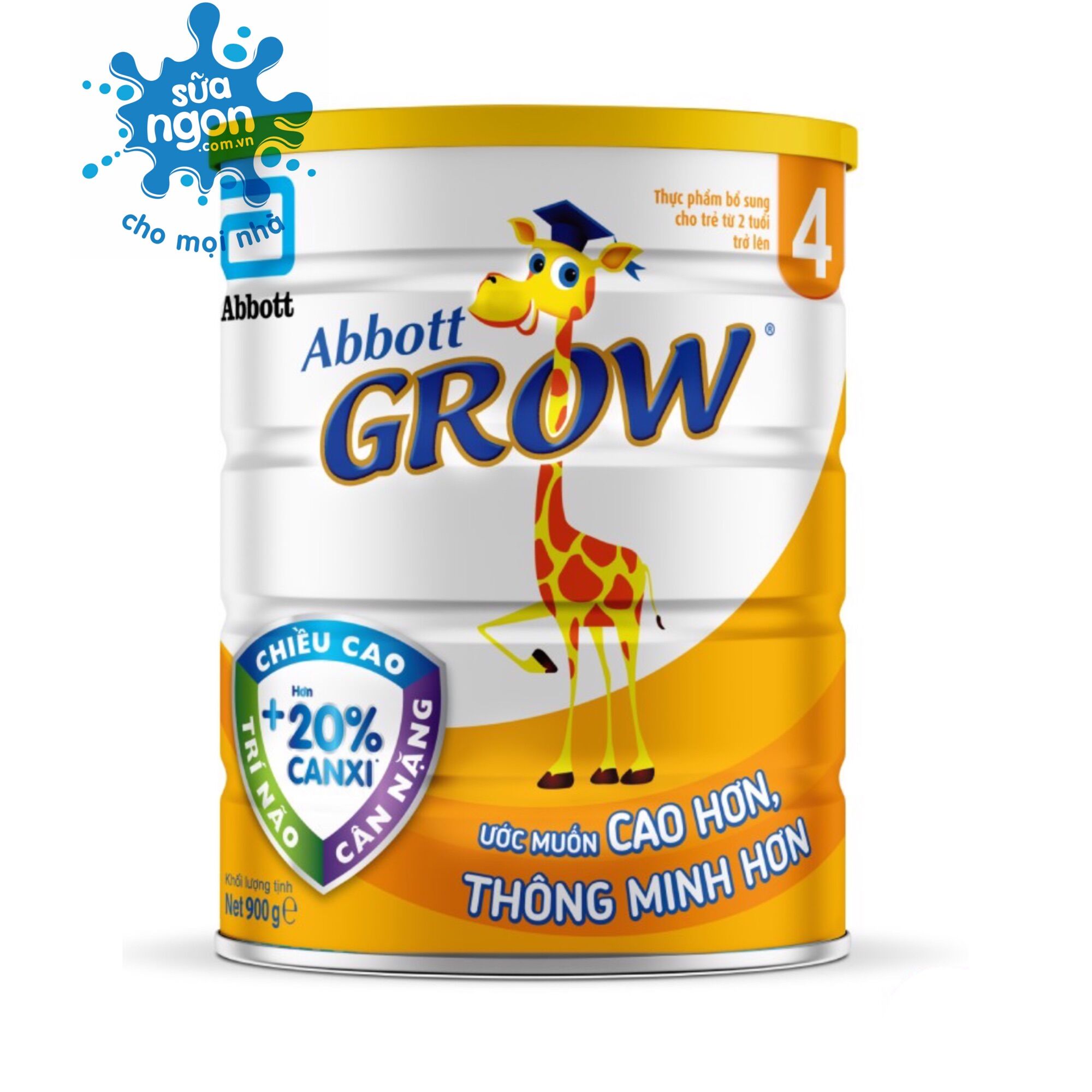 Sữa bột abbott grow 4 900g