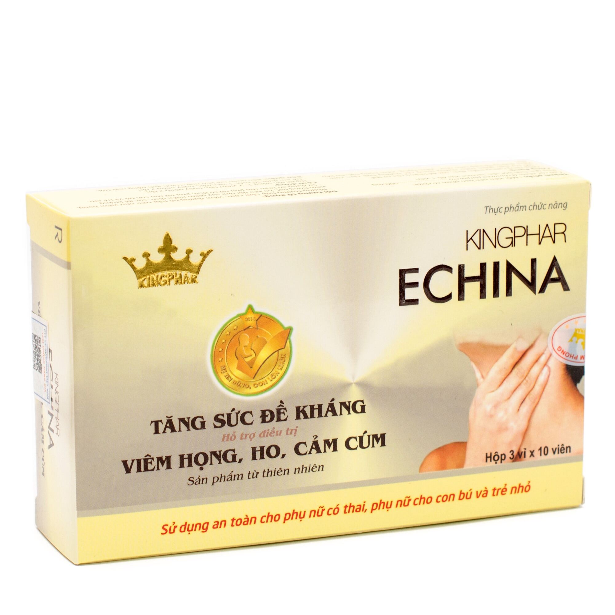 Viên uống Echina Kingphar  hộp 30 viên - Tăng cường sức đề kháng