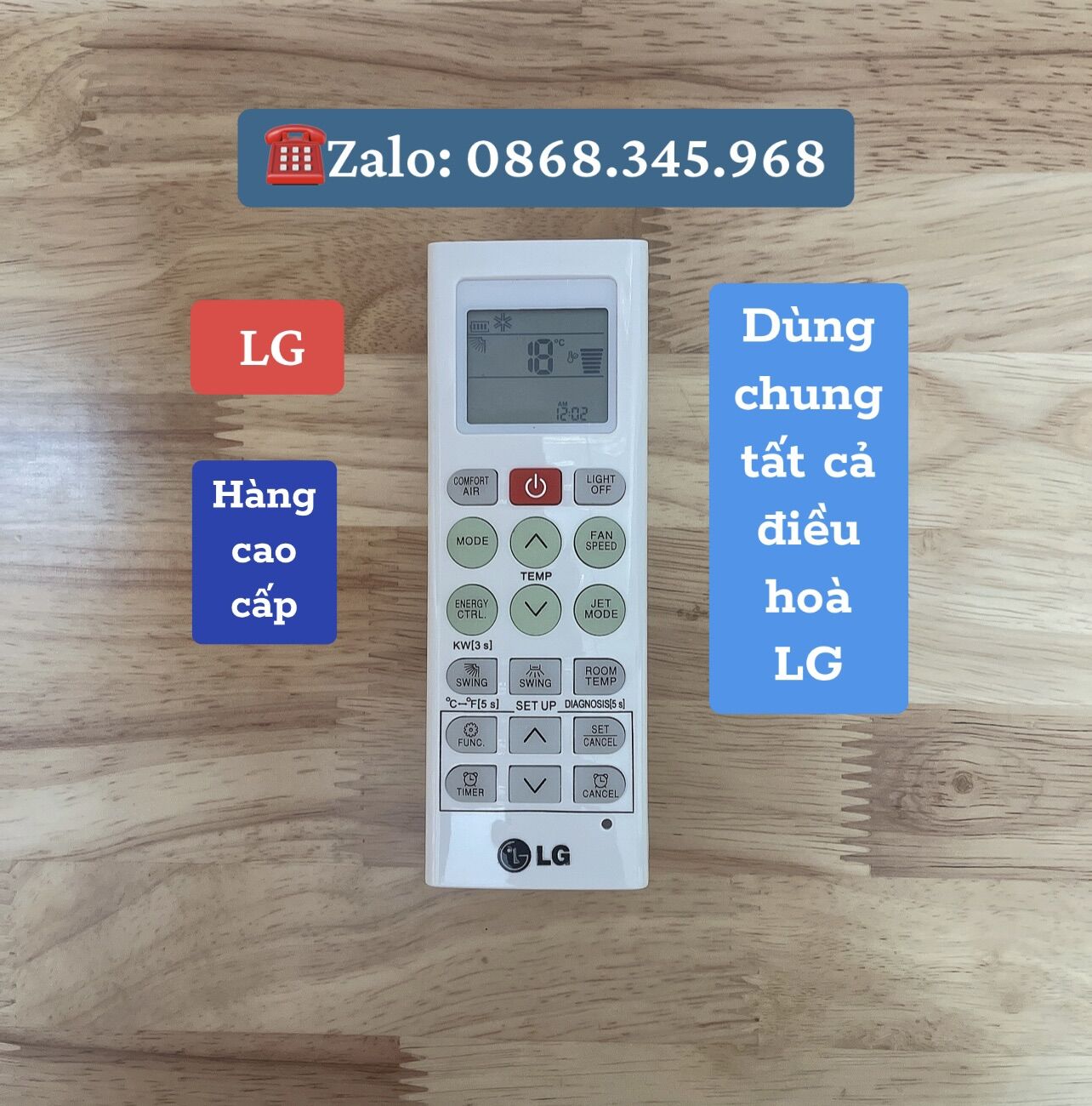 Remote điều khiển điều hoà LG hàng cao cấp