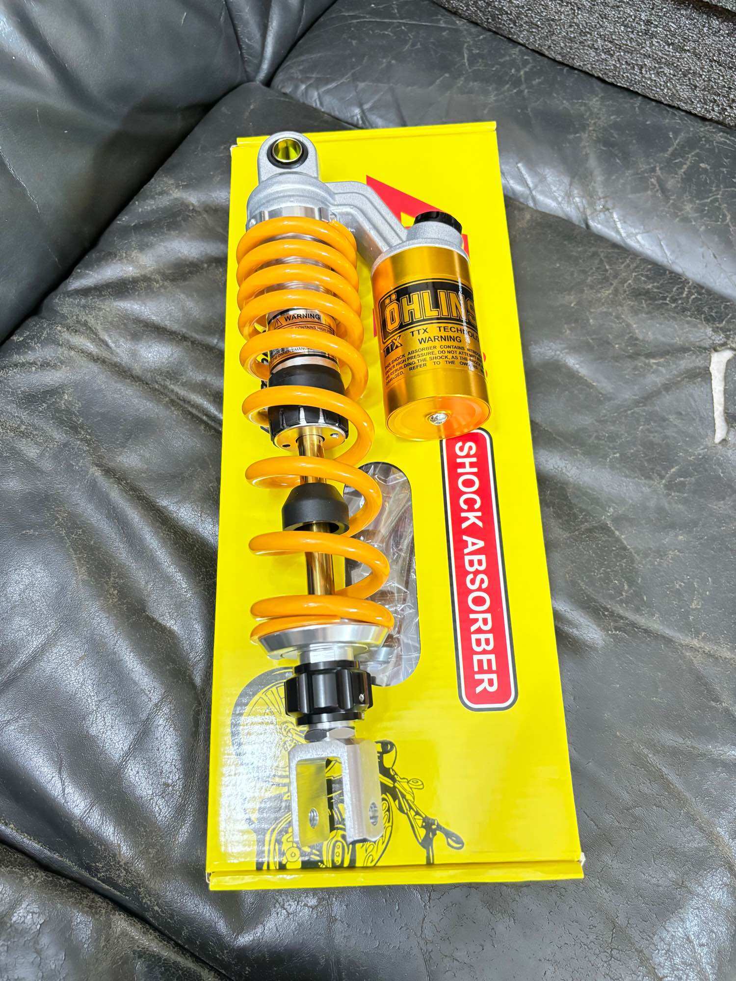Phuộc OHLINS NITRON RCB bình dầu lắp Vario Mio Sh mode Vision Lead Click