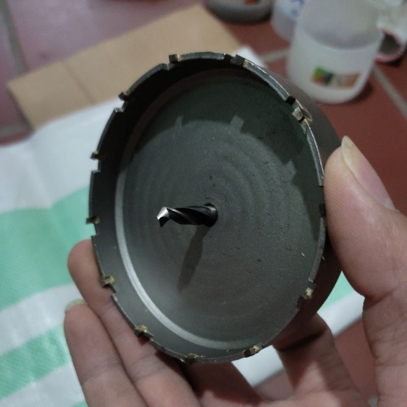 Mũi khoét sắt, khoét lỗ thạch cao phi 90, 100