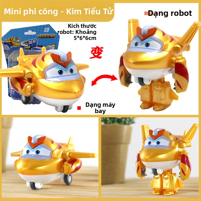 Bộ Robot Nhỏ Biến Hình Super Wings