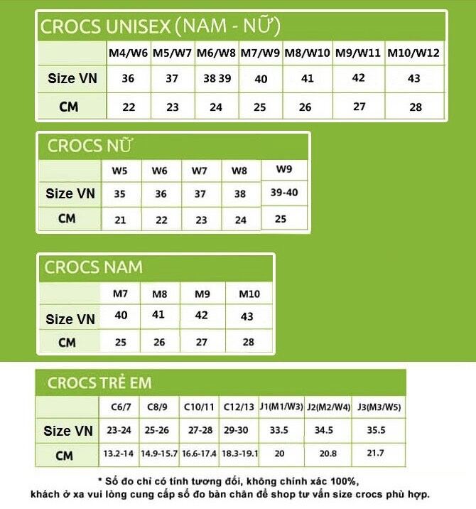 Dép sục crocs literide siêu nhẹ, êm chân cho bé