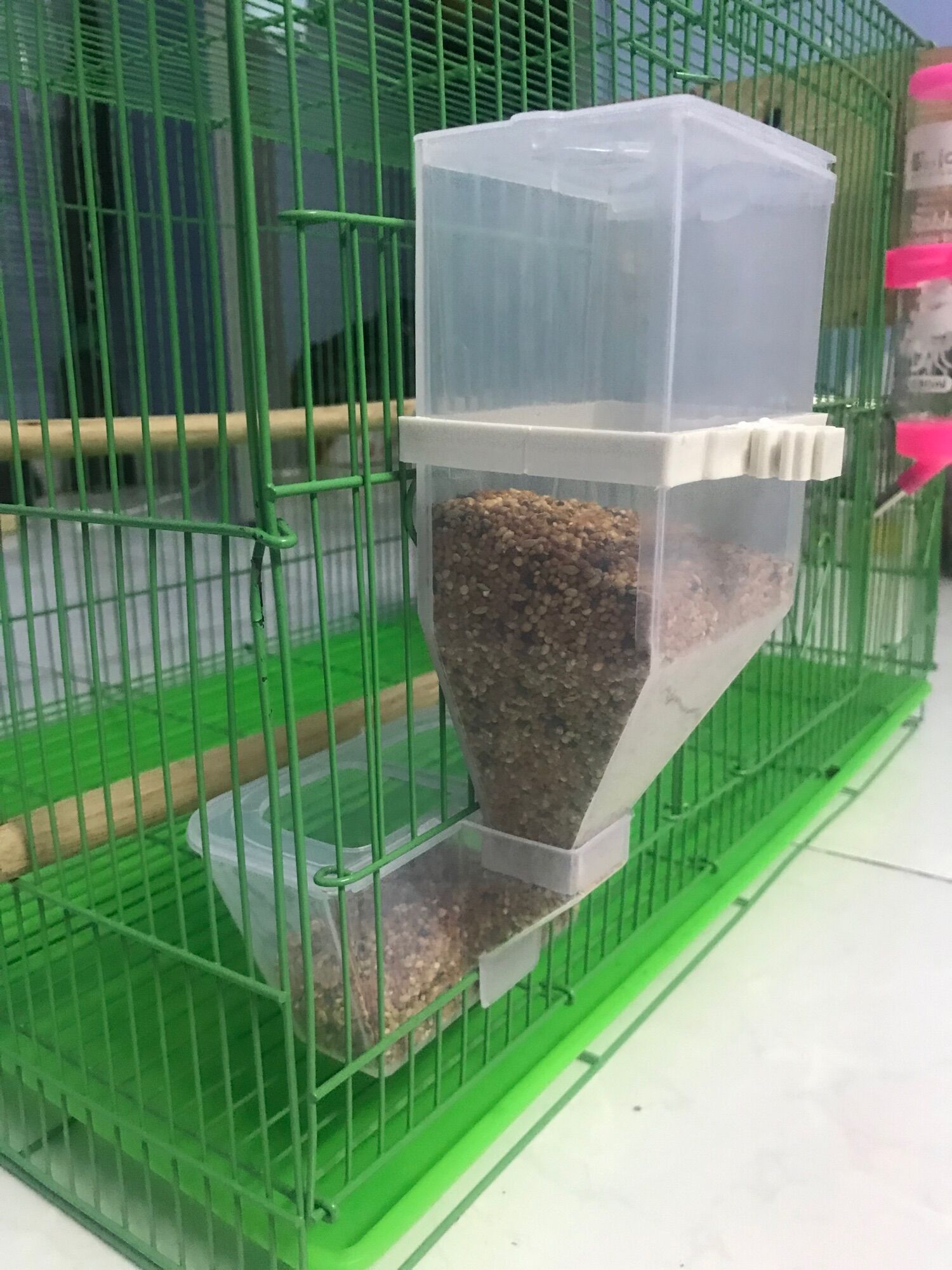 Khay thức ăn tự động 2 ngăn chống vãi…