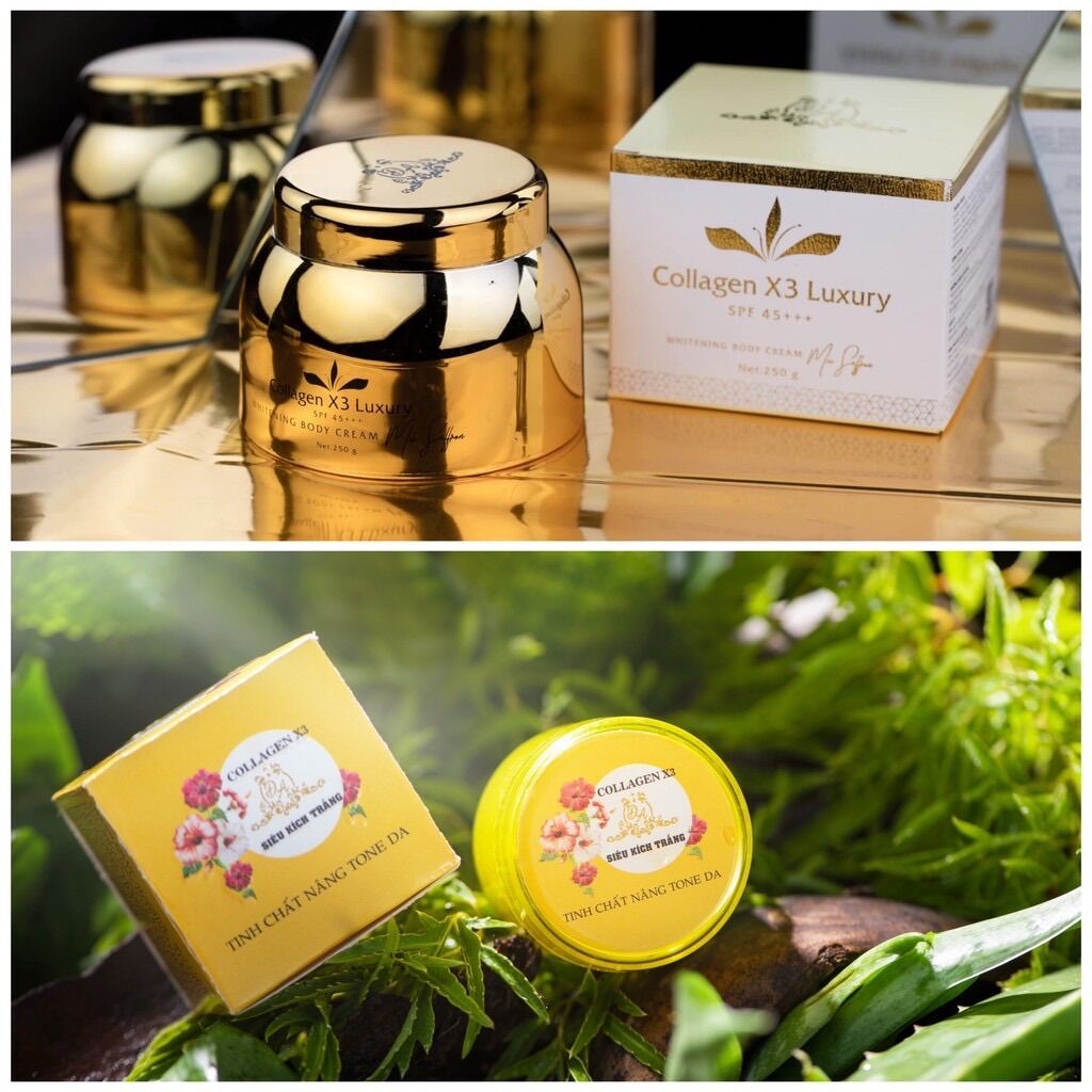 [HCM]COMBO BODY LUXURY VÀ TINH CHẤT NÂNG TONE DA