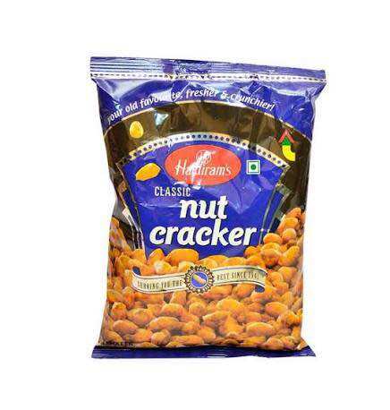 Haldiram Brand Nut Cracker Namkeen 85 gm Gói snack Ấn Độ (Haldiram Brand Nut Cracker Namkeen 85 gm Gói đồ ăn nhẹ Ấn Độ)